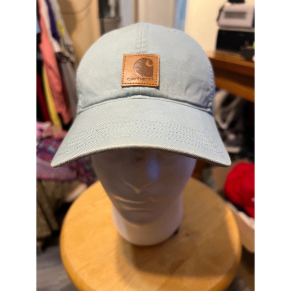 Unisex Carhartt Hat Cap One Size Blue - Picture 1 of 6